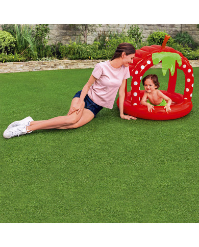 Inflatable Paddling Pool for Children Bestway Strawberry 91 x 91 x 91