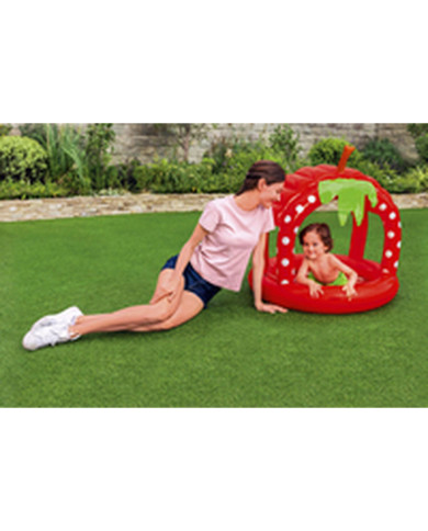 Inflatable Paddling Pool for Children Bestway Strawberry 91 x 91 x 91