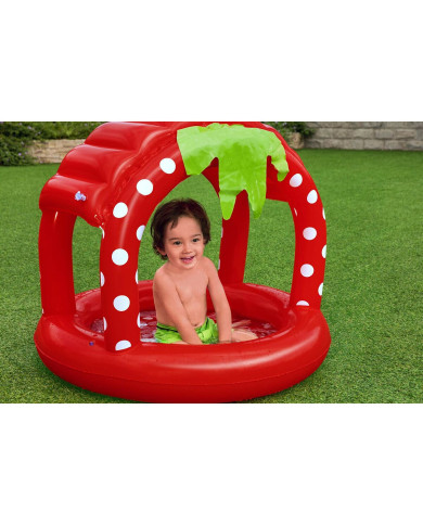 Inflatable Paddling Pool for Children Bestway Strawberry 91 x 91 x 91