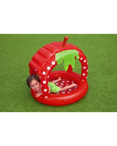 Inflatable Paddling Pool for Children Bestway Strawberry 91 x 91 x 91