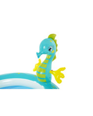 Inflatable Paddling Pool for Children Bestway Sea Horse 188 x 160 x 86 cm