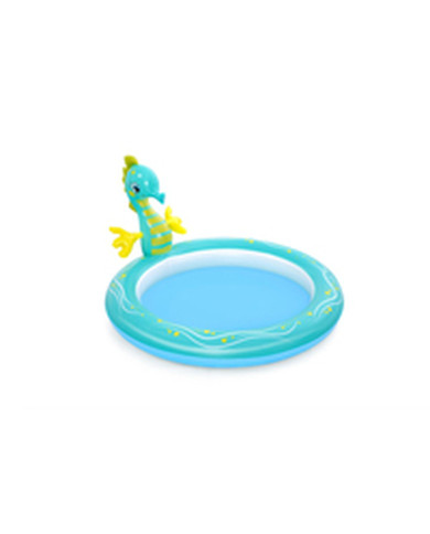 Inflatable Paddling Pool for Children Bestway Sea Horse 188 x 160 x 86 cm