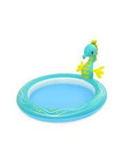 Inflatable Paddling Pool for Children Bestway Sea Horse 188 x 160 x 86 cm