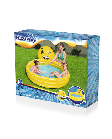 Inflatable Paddling Pool for Children Bestway 165 x 144 x 69 cm