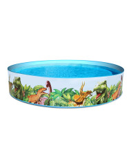 Inflatable Paddling Pool for Children Bestway Dinosaurs 244 x 46 cm