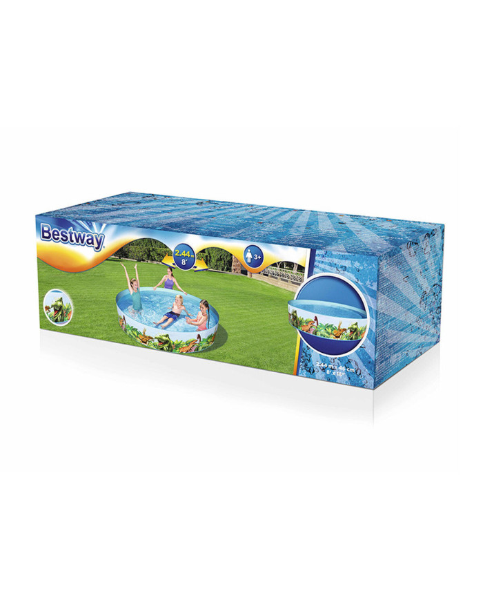 Inflatable Paddling Pool for Children Bestway Dinosaurs 244 x 46 cm