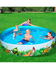 Inflatable Paddling Pool for Children Bestway Dinosaurs 244 x 46 cm