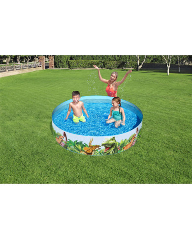 Inflatable Paddling Pool for Children Bestway Dinosaurs 244 x 46 cm