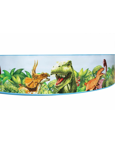 Inflatable Paddling Pool for Children Bestway Dinosaurs 244 x 46 cm