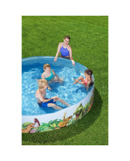 Inflatable Paddling Pool for Children Bestway Dinosaurs 244 x 46 cm