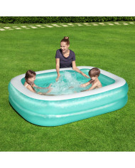 Inflatable Paddling Pool for Children Bestway Multicolour 201 x 150 x 51 cm