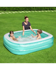 Inflatable Paddling Pool for Children Bestway Multicolour 201 x 150 x 51 cm