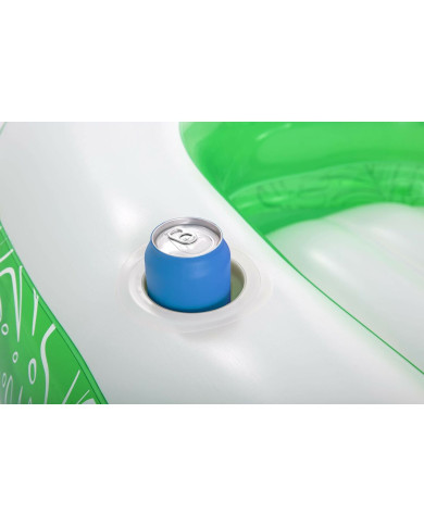 Inflatable Paddling Pool for Children Bestway Green Multicolour 231 x 231 x 51 cm