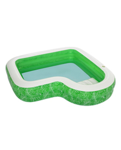 Inflatable Paddling Pool for Children Bestway Green Multicolour 231 x 231 x 51 cm