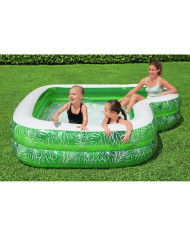 Inflatable Paddling Pool for Children Bestway Green Multicolour 231 x 231 x 51 cm