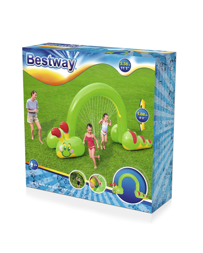 Water Sprinkler and Sprayer Toy Bestway Plastic 338 x 110 x 188 cm Worm
