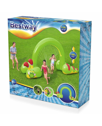 Water Sprinkler and Sprayer Toy Bestway Plastic 338 x 110 x 188 cm Worm