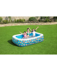 Inflatable Paddling Pool for Children Bestway Multicolour 305 x 183 x 56 cm Floral