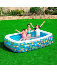 Inflatable Paddling Pool for Children Bestway Multicolour 305 x 183 x 56 cm Floral