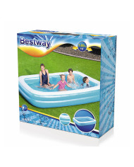 Inflatable Paddling Pool for Children Bestway Multicolour 305 x 183 x 46 cm