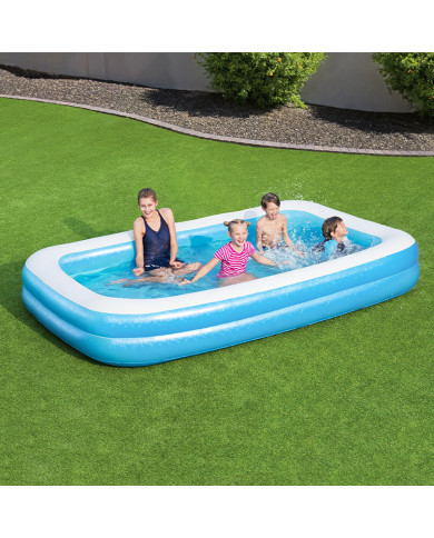 Inflatable Paddling Pool for Children Bestway Multicolour 305 x 183 x 46 cm