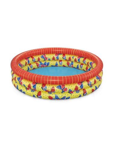 Inflatable Paddling Pool for Children Bestway Butterflies 168 x 38 cm