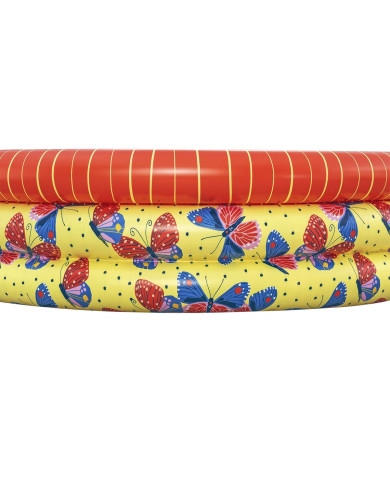 Inflatable Paddling Pool for Children Bestway Butterflies 168 x 38 cm