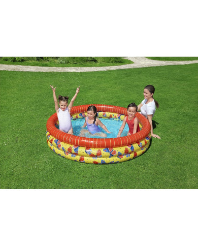 Inflatable Paddling Pool for Children Bestway Butterflies 168 x 38 cm