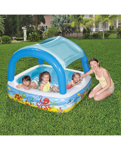 Inflatable Paddling Pool for Children Bestway 140 x 140 x 114 cm