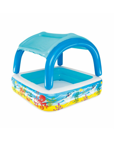 Inflatable Paddling Pool for Children Bestway 140 x 140 x 114 cm