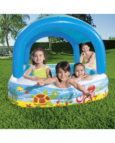 Inflatable Paddling Pool for Children Bestway 140 x 140 x 114 cm