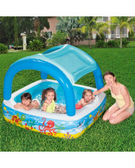 Inflatable Paddling Pool for Children Bestway 140 x 140 x 114 cm