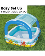 Inflatable Paddling Pool for Children Bestway 140 x 140 x 114 cm