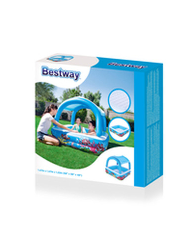 Inflatable Paddling Pool for Children Bestway 140 x 140 x 114 cm