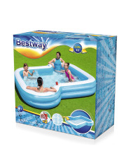 Inflatable Paddling Pool for Children Bestway Multicolour 305 x 274 x 46 cm