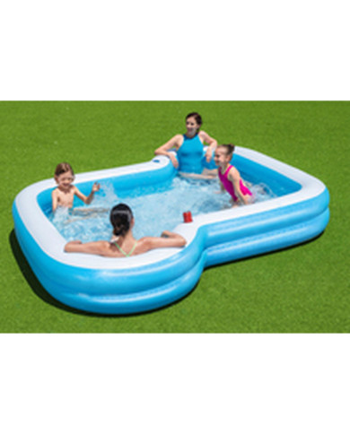 Inflatable Paddling Pool for Children Bestway Multicolour 305 x 274 x 46 cm