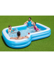 Inflatable Paddling Pool for Children Bestway Multicolour 305 x 274 x 46 cm