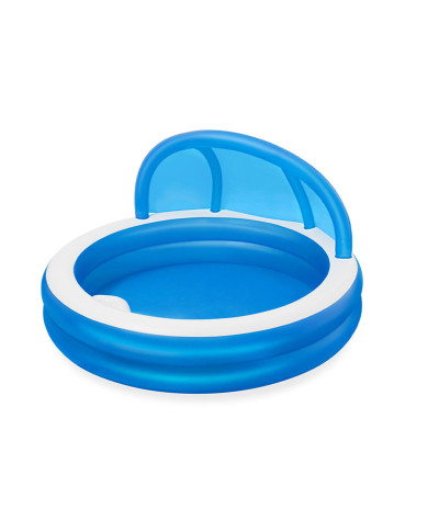 Inflatable Paddling Pool for Children Bestway Multicolour 241 x 241 x 140 cm