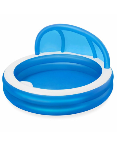 Inflatable Paddling Pool for Children Bestway Multicolour 241 x 241 x 140 cm