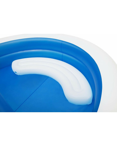 Inflatable Paddling Pool for Children Bestway Multicolour 241 x 241 x 140 cm