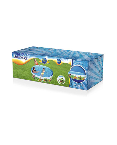 Inflatable Paddling Pool for Children Bestway Dinosaurs 183 x 38 cm