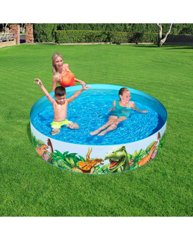 Inflatable Paddling Pool for Children Bestway Dinosaurs 183 x 38 cm