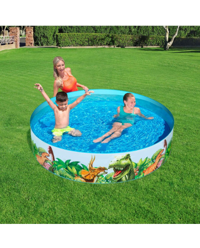 Inflatable Paddling Pool for Children Bestway Dinosaurs 183 x 38 cm