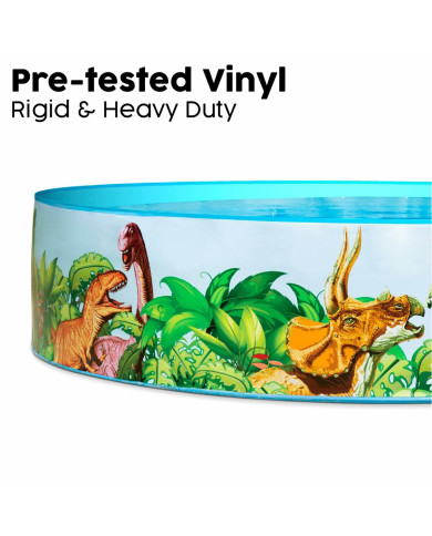 Inflatable Paddling Pool for Children Bestway Dinosaurs 183 x 38 cm