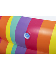 Inflatable Paddling Pool for Children Bestway Rainbow 206 x 206 x 51 cm