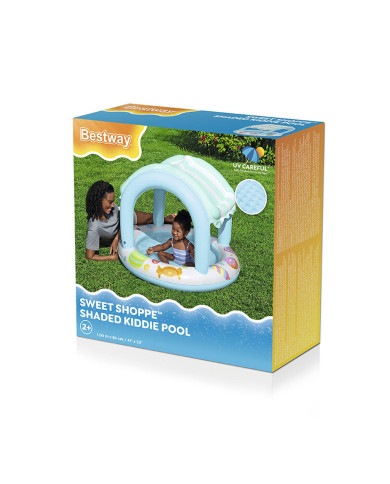 Inflatable Paddling Pool for Children Bestway 104 x 84 cm (1 Unit)