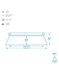 Inflatable pool Bestway Blue 3200 L 305 x 66 cm