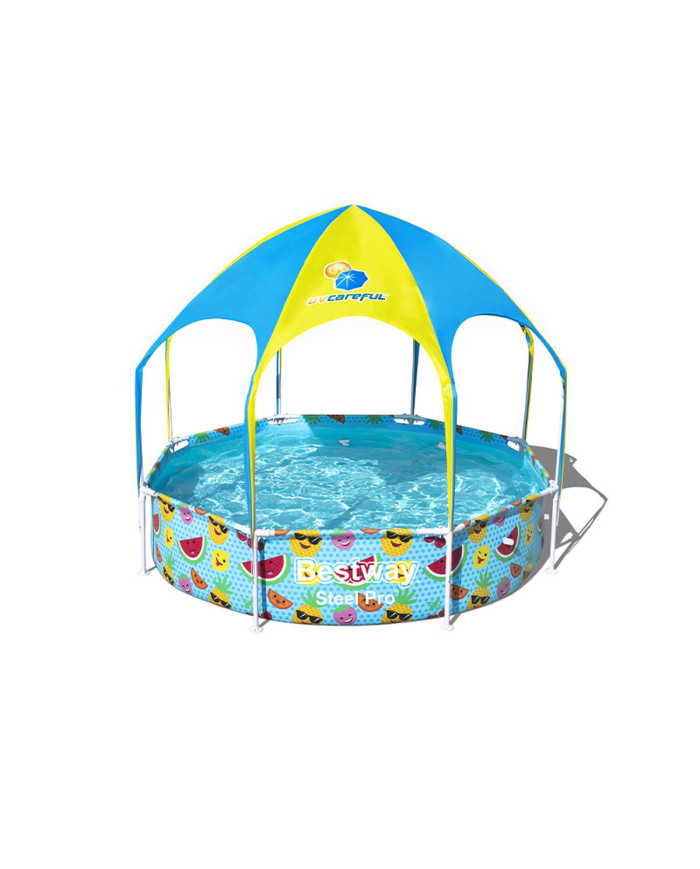 Removable pool Bestway 244 x 51 cm 244 x 244 x 51 cm