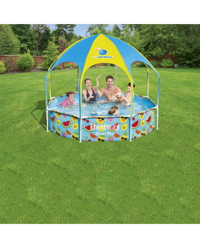 Removable pool Bestway 244 x 51 cm 244 x 244 x 51 cm