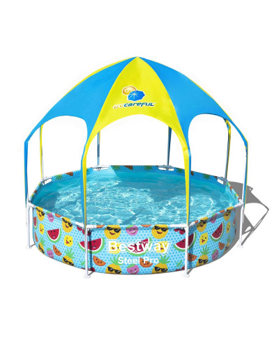 Removable pool Bestway 244 x 51 cm 244 x 244 x 51 cm